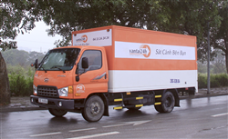 Cho thuê xe tải 2,5 tấn( thùng kín)